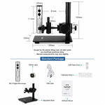 Lente d'ingrandimento per microscopio digitale Supereyes B013 da 12 MP