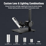 Lente d'ingrandimento per microscopio digitale Supereyes B013 da 12 MP