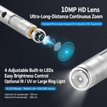 Lente d'ingrandimento per microscopio digitale Supereyes B013 da 12 MP