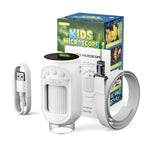 Microscopio digitale portatile per bambini con schermo e ingrandimento 1000x., Only Host, Host + 16GB, Host + 32GB