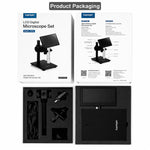 Microscopio digitale Supereyes P003 500X con display HD
