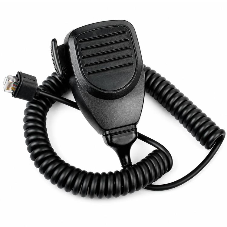 Microfono a spalla con altoparlante a 8 pin per KENWOOD TK8108 / TK7180, without Hook, with Hook