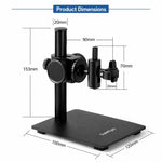 Supporto universale regolabile di precisione Supereyes Z009 per microscopio digitale