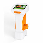 Microscopio digitale portatile per bambini con ingrandimento 1000x e display IPS da 2,4 pollici.