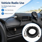 Cavo di prolunga per antenna autoradio UHF da 5 m con connettori SO239.