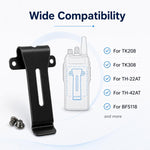 Walkie Talkie Back Clip Belt Clamp for Kenwood / Baofeng