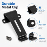 Walkie Talkie Back Clip Belt Clamp for Kenwood / Baofeng