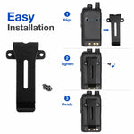 Walkie Talkie Back Clip Belt Clamp for Kenwood / Baofeng