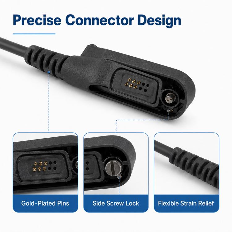 Cavo di programmazione USB per walkie talkie Motorola DP4800, For Motorola DP4800