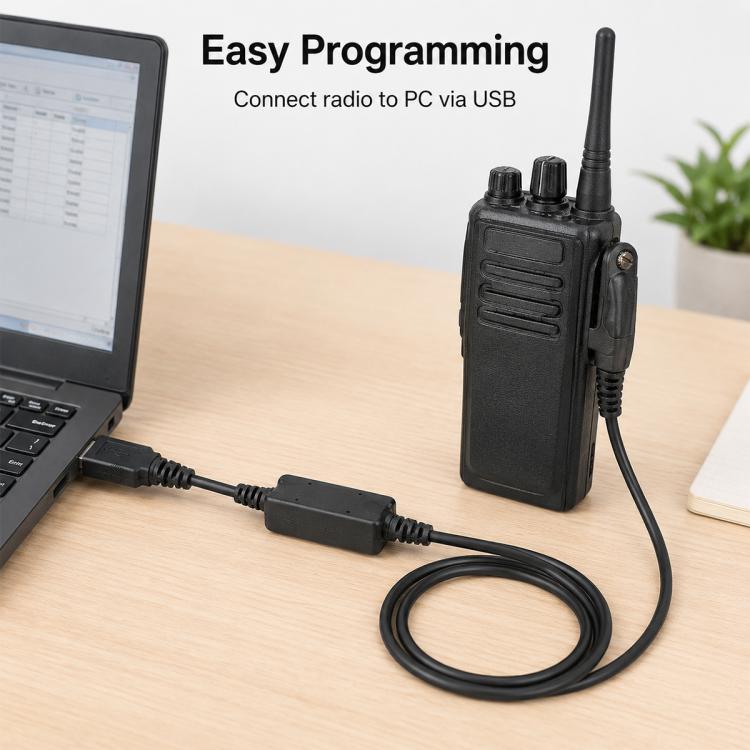 Cavo di programmazione USB per walkie talkie Motorola DP4800, For Motorola DP4800