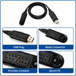 Cavo di programmazione USB per walkie talkie Motorola PRO5150, For Motorola PRO5150