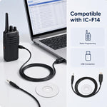 Cavo di programmazione USB per walkie talkie ICOM IC-F14, For ICOM IC-F14