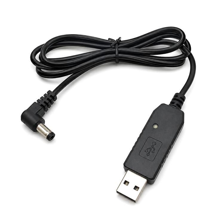 Cavo di ricarica USB step-up per walkie talkie Baofeng