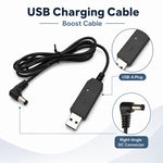 Cavo di ricarica USB step-up per walkie talkie Baofeng