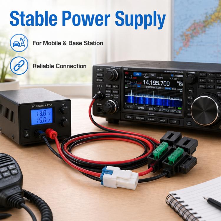 Cavo di alimentazione per radio a onde corte ICOM IC-7600
