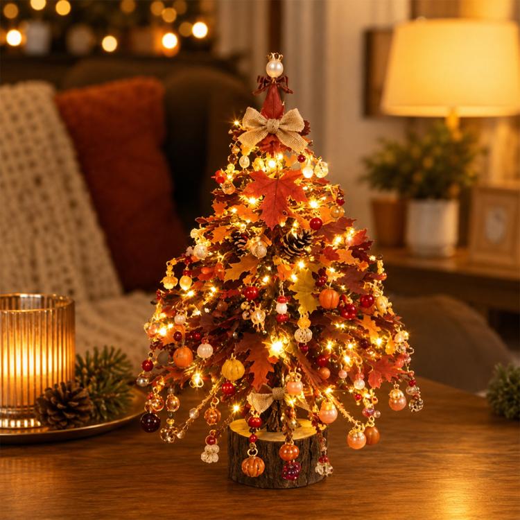 Kit fai da te per realizzare un albero di Natale con perline