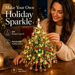 Kit fai da te per realizzare un albero di Natale con perline