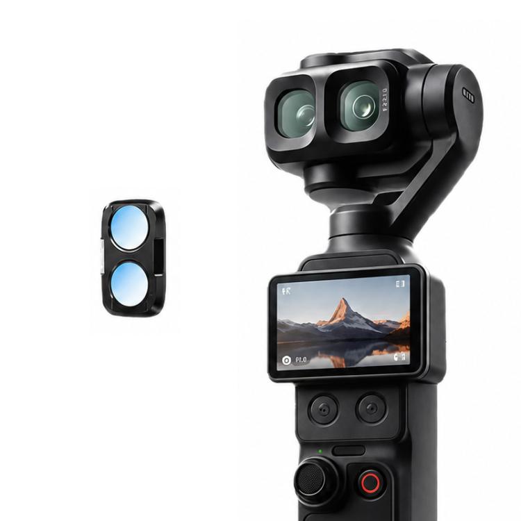 Filtro per obiettivo Xasurg per fotocamera DJI Osmo Pocket 4P, CPL, Black Mist 1/4, NIGHT, 3 in 1 CPL VND Black Mist, 3 in 1 CPL ND32 Black Mist, 4 in 1 CPL ND UV