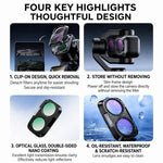 Filtro per obiettivo Xasurg per fotocamera DJI Osmo Pocket 4P, CPL, Black Mist 1/4, NIGHT, 3 in 1 CPL VND Black Mist, 3 in 1 CPL ND32 Black Mist, 4 in 1 CPL ND UV