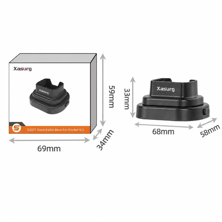 Supporto da tavolo o auto rimovibile Xasurg, For DJI Osmo Pocket 4 / 3