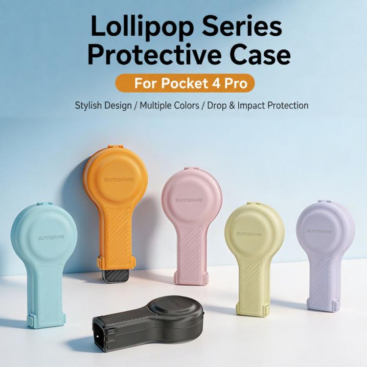Custodia protettiva antiurto Xasurg per DJI Osmo Pocket 4P, Bulb-Shaped  Case, Bulb-Shaped  Case with Strap