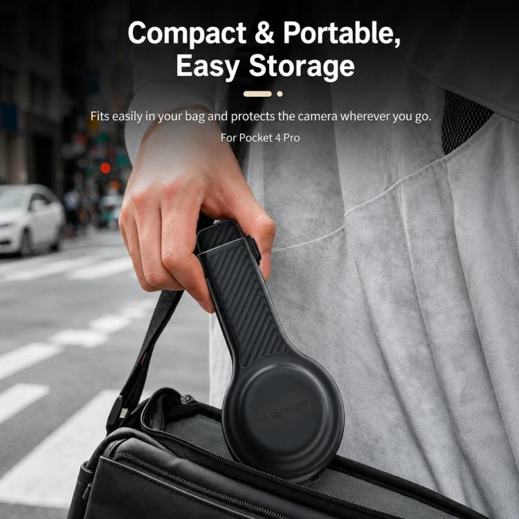 Custodia protettiva antiurto Xasurg per DJI Osmo Pocket 4P, Bulb-Shaped  Case, Bulb-Shaped  Case with Strap