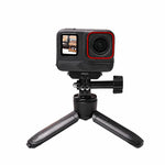 Xasurg Mini treppiede portatile a scomparsa, gimbal tascabile, supporto da tavolo con vite da 1/4 di pollice