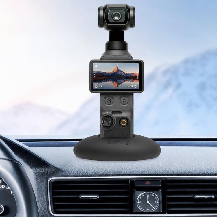 Supporto da scrivania con base in silicone Xasurg, For DJI Osmo Pocket 4 / 3