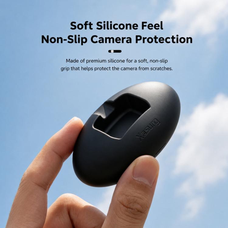 Supporto da scrivania con base in silicone Xasurg, For DJI Osmo Pocket 4 / 3