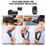 Supporto fisso magnetico multifunzione Xasurg con fascia per la testa, For DJI Osmo Nano