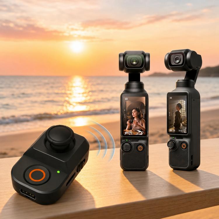 Telecomando wireless Bluetooth Xasurg, For DJI Osmo Pocket 4P / 4 / 3