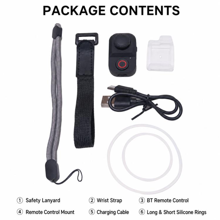 Telecomando wireless Bluetooth Xasurg, For DJI Osmo Pocket 4P / 4 / 3