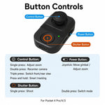 Telecomando wireless Bluetooth Xasurg, For DJI Osmo Pocket 4P / 4 / 3