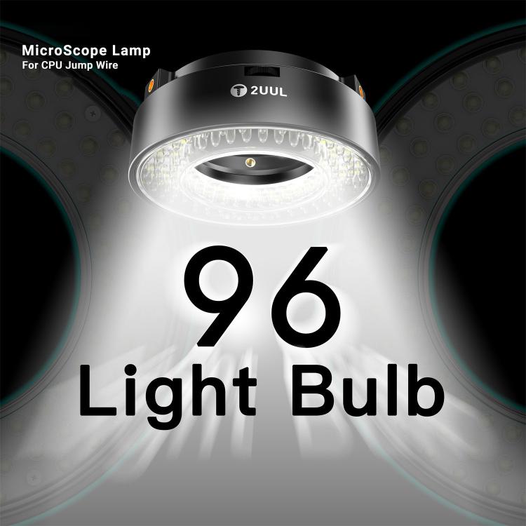 2UUL MS96 Anello luminoso a LED per microscopio per cavo jumper CPU
