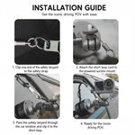 Supporto elettrico a ventosa Xasurg per DJI, Insta360, GoPro e altre action camera, Suction Cup, Suction Cup + Arm, Suction Cup + Arm + Strap