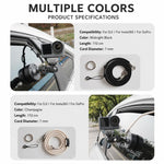 Supporto elettrico a ventosa Xasurg per DJI, Insta360, GoPro e altre action camera, Suction Cup, Suction Cup + Arm, Suction Cup + Arm + Strap