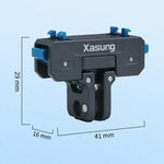 Adattatore di montaggio a sgancio rapido magnetico Xasurg, For Insta360 X5 / X4 Air / Ace Pro / Pro 2