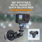 Adattatore di montaggio a sgancio rapido magnetico Xasurg, For Insta360 X5 / X4 Air / Ace Pro / Pro 2