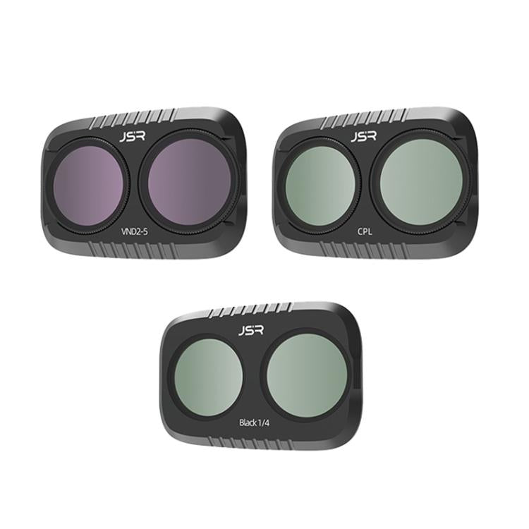 Filtro per obiettivo a clip per fotocamera DJI Osmo Pocket 4P serie JSR KB, UV, CPL, ND8, ND16, ND32, ND64, GND8, GND16, VND2-5, VND6-9, STAR, NIGHT, Black Mist 1/4, Wide Angle, 3 in 1 UV ND8/16, 3 in 1 CPL Black Mist VND, 4 in 1 CPL ND8/16/32         ...