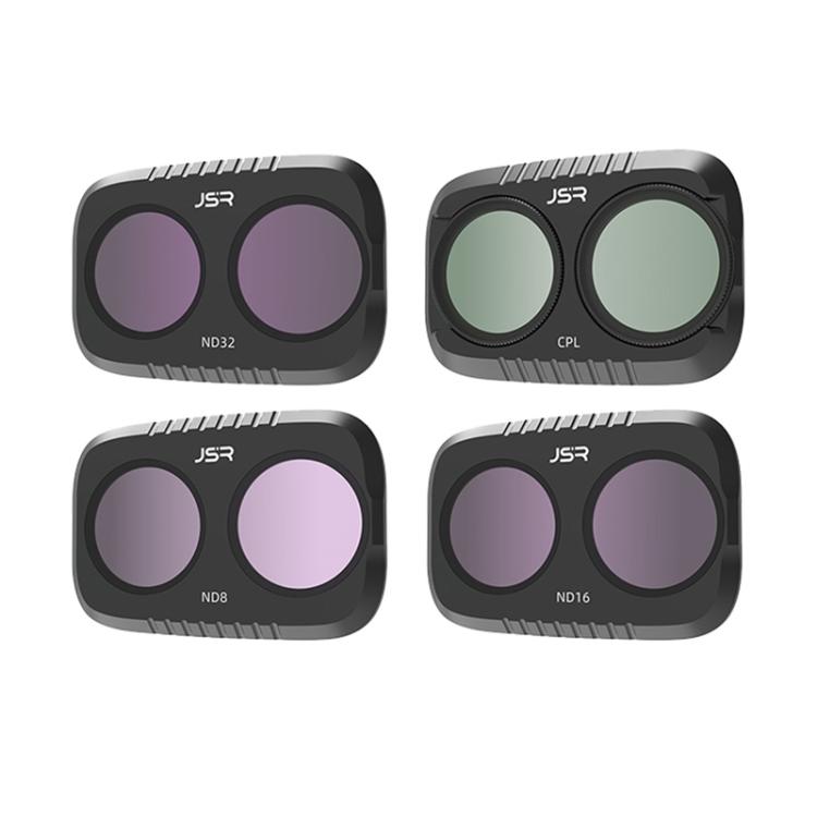 Filtro per obiettivo a clip per fotocamera DJI Osmo Pocket 4P serie JSR KB, UV, CPL, ND8, ND16, ND32, ND64, GND8, GND16, VND2-5, VND6-9, STAR, NIGHT, Black Mist 1/4, Wide Angle, 3 in 1 UV ND8/16, 3 in 1 CPL Black Mist VND, 4 in 1 CPL ND8/16/32         ...