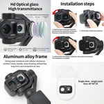 Filtro per obiettivo a clip per fotocamera DJI Osmo Pocket 4P serie JSR KB, UV, CPL, ND8, ND16, ND32, ND64, GND8, GND16, VND2-5, VND6-9, STAR, NIGHT, Black Mist 1/4, Wide Angle, 3 in 1 UV ND8/16, 3 in 1 CPL Black Mist VND, 4 in 1 CPL ND8/16/32         ...