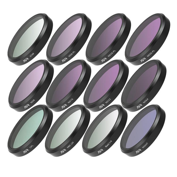 Filtro per obiettivo a sgancio rapido per fotocamera Hikvision D2 serie JSR KB, UV, CPL, ND8, ND16, ND32, ND64, STAR, NIGHT, Black Mist 1/4, 4 in 1 ND8-64, 4 in 1 CPL ND, 6 in 1 ND UV CPL, 8 in 1 Mixed Filter, 12 in 1 Mixed Filter