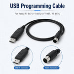 Cavo di programmazione da USB a ricetrasmettitore radio mobile per auto CT-62, For Yaesu FT-897 / FT-897D