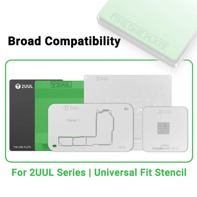 Piattaforma di reballing magnetica curva 2UUL BH12 con cuscinetto in silicone