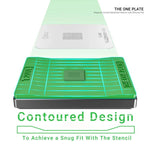 Piattaforma di reballing magnetica curva 2UUL BH12 con cuscinetto in silicone