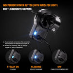 Supporto magnetico girevole a 360 gradi per caricabatterie wireless per telefono da moto, 45 W, Handlebar Model-A1, Rearview Mirror Mount-A2, Rearview Mirror Arm-A3, M8 Screw-A4, Crossbar-A5, Heavy-Duty Clamp-A6, Oil Pump Base-A7