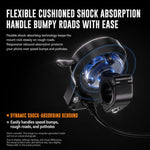 Supporto magnetico girevole a 360 gradi per caricabatterie wireless per telefono da moto, 45 W, Handlebar Model-A1, Rearview Mirror Mount-A2, Rearview Mirror Arm-A3, M8 Screw-A4, Crossbar-A5, Heavy-Duty Clamp-A6, Oil Pump Base-A7