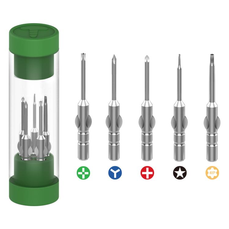 Set di punte per cacciavite magnetico 5 in 1 da 4 mm 2UUL SD25