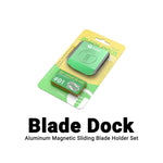 2UUL BL05 Set di supporti magnetici scorrevoli per lame in alluminio per dock di lame