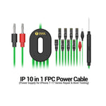 Cavo di alimentazione 2UUL PW10 10 in 1 FPC per iPhone serie da 7 a 17 Pro Max